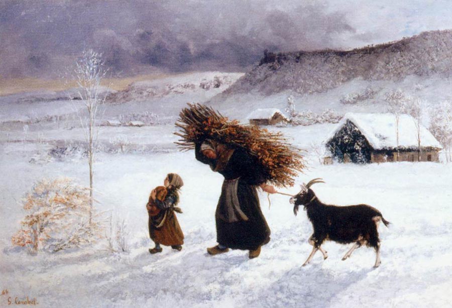Gustave Courbet painting
